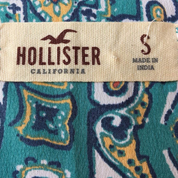 Hollister Spaghetti Strap Tank Top Blouse Size S🌸 - Picture 6 of 8